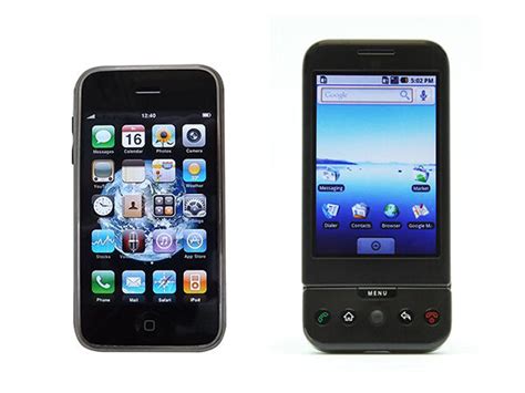 Apple Iphone 2g Vs T Mobile G1 Ebay