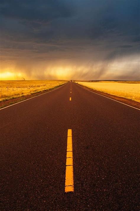 Open Road Road Cinematic Photography Scenery