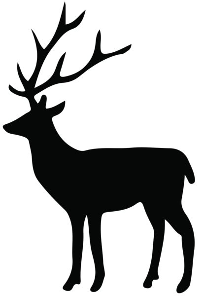 Deer Silhouette Png Transparent Clip Art Image Animal Silhouette