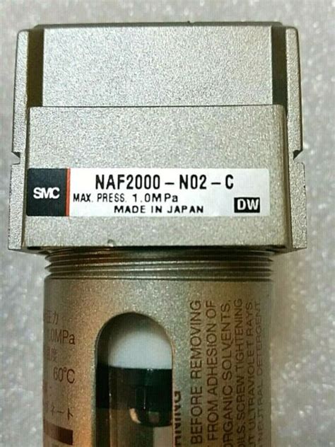 Smc Naf2000 N02 C Pneumatic Filter Assembly Naf2000n02c For Sale Online
