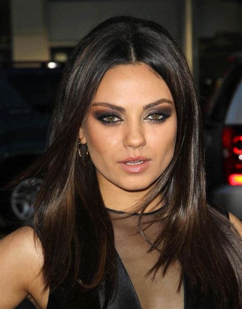 The Definitive Ranking Of The Best Celebrity Eyebrows Mila Kunis Hair