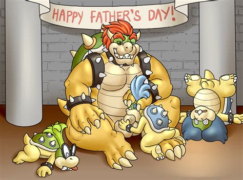 Rule 34 Ass Big Penis Bowser Brothers Erection Father Fathers Day