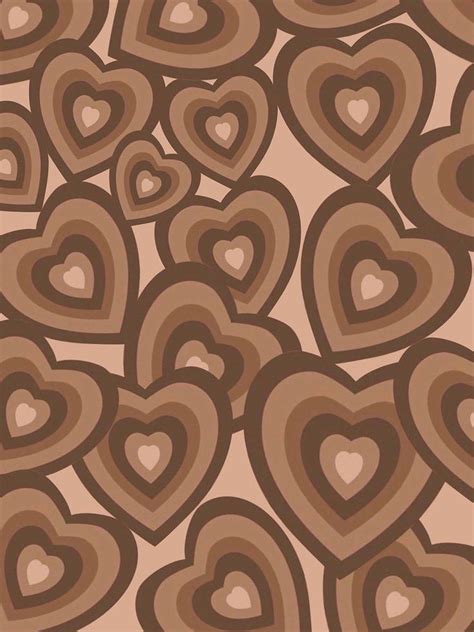 100 Brown Heart Wallpapers Wallpapers Com
