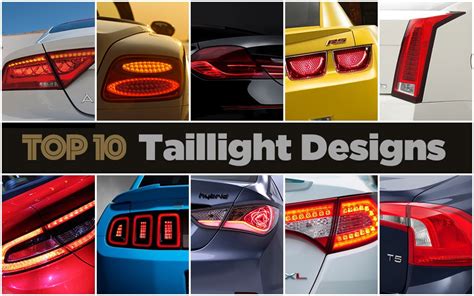 Your Say Top 10 New Car Taillight Designs