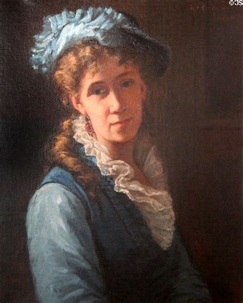 Portrait Of Elizabeth Sewall Alcott By May Alcott At Orchard House
