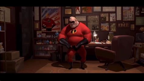 Mr Incredible Putting On His Belt Youtube