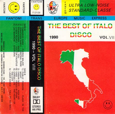 The Best Of Italo Disco 1990 Vol Viii 1990 Cassette Discogs