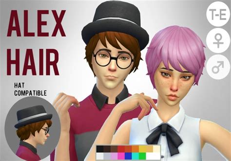 Alex Hair Conversion At Simduction Sims 4 Updates