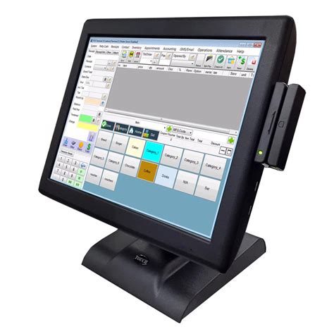 15 Inch All In One Touch Screen Pos Terminal I3 Pos Market Pos System