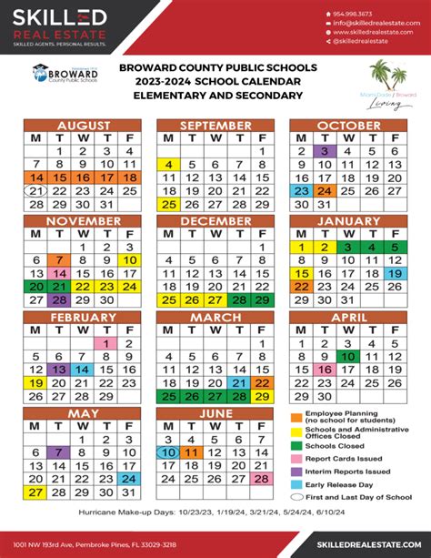 School Calendar 2024 2025 Broward County Clio Melody