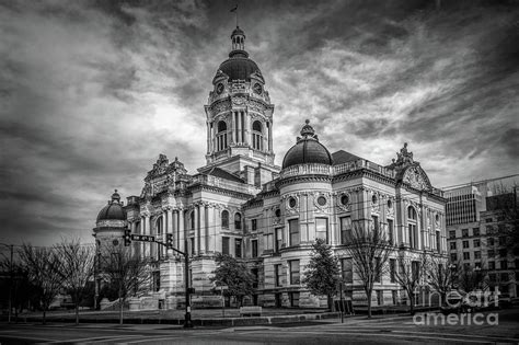 Old Vanderburgh County Courthouse Photograph By Warrena J Barnerd