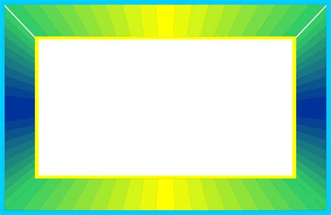 Illustration Of A 3d Colorful Frame Border Free Stock Photo