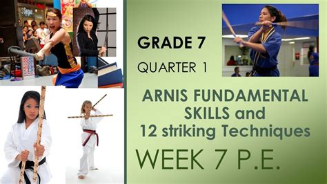 Arnis Fundamental Skills 12 Striking Techniques Youtube