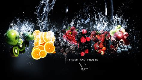 Download Fresh Fruits Wallpaper Hd By Susanhoffman Fruits