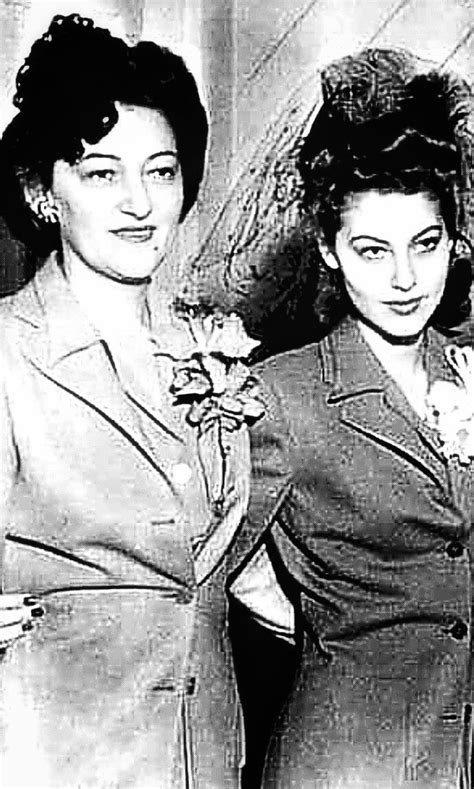 Ava Gardner Ava Gardner And Her Eldest Sister Beatrice Aka Bappy