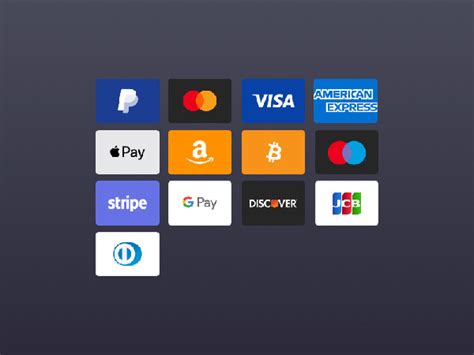 支付和信用卡图标素材cnn