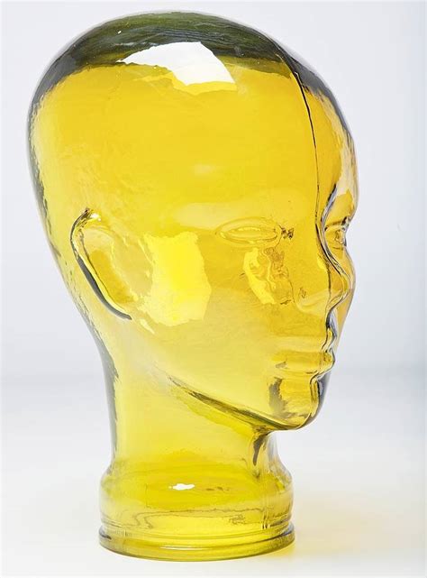 Decorative Glass Head Display Stand By I Love Retro