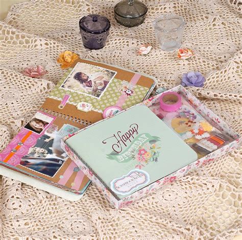 The real photos is always more attractive than those e photos. Diy Photo Album Cute Albums for Baby Scrapbooking Set ...