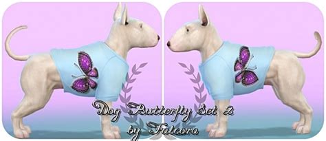 Butterfly Set 10x Set 2 For Small Dog At Petka Falcora Sims 4 Updates