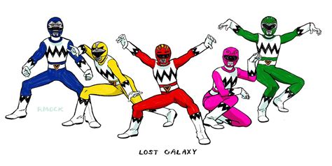 Every Single Power Ranger Photo Power Rangers Lost Galaxy Power