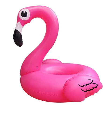 pool central 53 5 jumbo flamingo 1 person inflatable swimming pool inner tube float pink