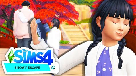 Father Daughter Hiking🌄🌸 The Sims 4 Snowy Escape 6 Youtube