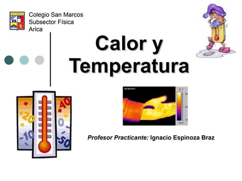 Calor Y Temperatura Guias Calor Y Temperatura Temperatura Fisica Quinto