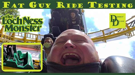 Loch Ness Monster Fat Guy Ride Testing At Busch Gardens Williamsburg Youtube
