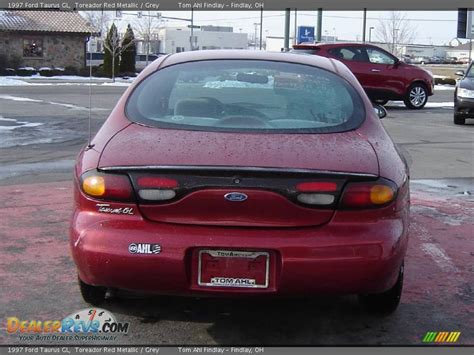 1997 Ford Taurus Gl Toreador Red Metallic Grey Photo 5
