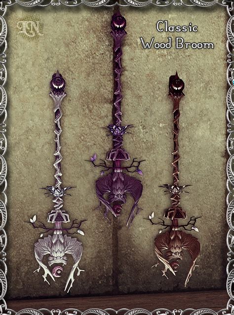 Three Different Types Of Swords Are Shown In The Frame One Is Purple