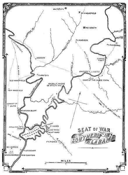 Alabama Indian Tribes Map