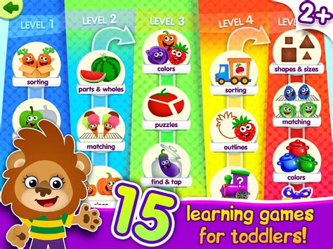 Baby Smart Games For Kids Learn Shapes And Colors