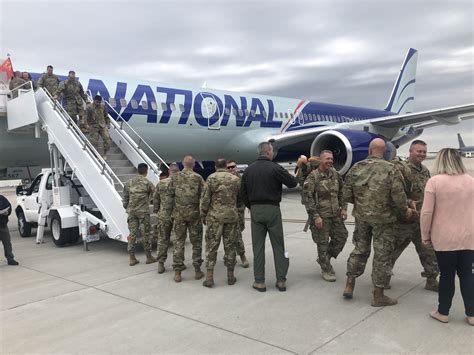 Utah National Guard Members Return Home From Middle East