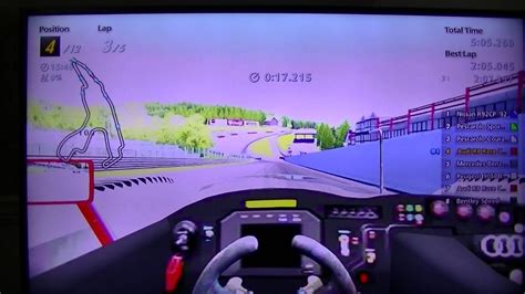 Gt Seasonal Expert Race Circuit De Spa Francorchamps Cockpit View Audi