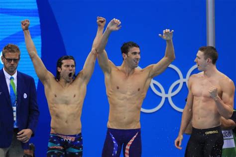 Olympic Swimming 2016 Mens 4x100m Medley Relay Medal Winners Times