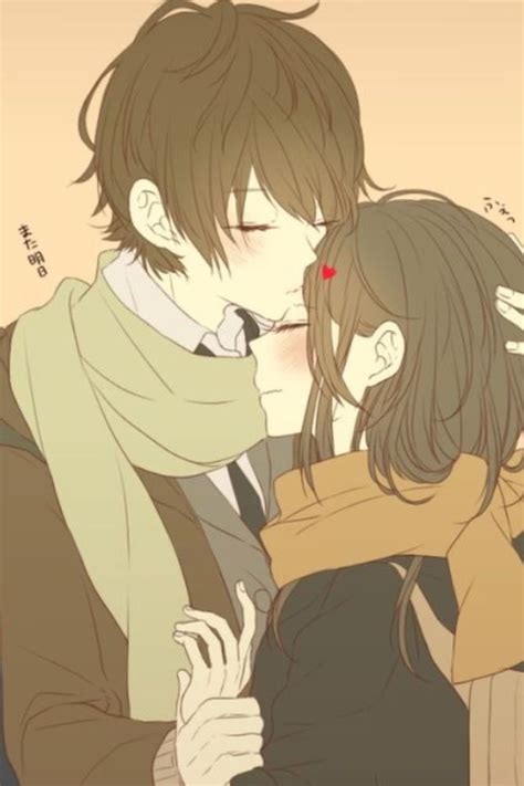 Couple Amour Anime Couple Anime Manga Anime Couple Kiss Anime