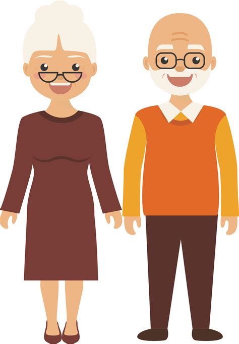 Download Hd Old Age Clip Art Old Age People Clipart Transparent Png