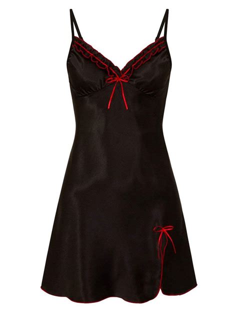 Gvmfive Womens Sexy Lingerie Sleepwear Chemise Satin Slip Silk Nightgown