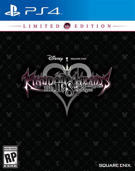 Kingdom Hearts Hd 28 Final Chapter Prologue Limited Edition Revealed