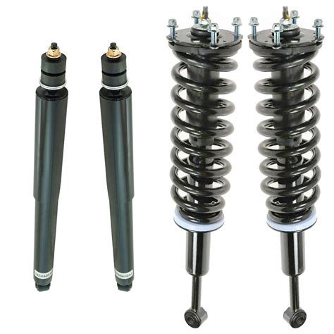 Complete Loaded Strut Shock Absorber Kit Front And Rear 4pc Kit For