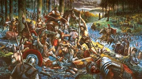 Battle in the teutoburg forest (latin saltus teutoburgiensis): Epic Black Metal - "Battle of the Teutoburg Forest"...