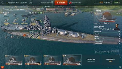 Naval Legends Yamato Vs In Game General Game Discussion World Of