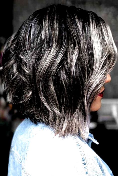 Best Dark Gray Hair Color Haircuts Ideas Hair Color Ideas For