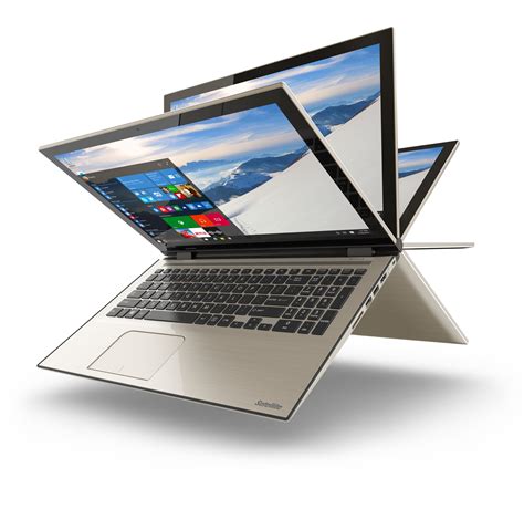 Toshiba Expands Line Of 2 In 1 Pcs With Satellite Fusion A Twist On