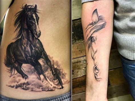 Top 15 Fabulous Horse Tattoo Designs With Meanings