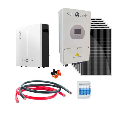 Sunsynk 5kw Solar Kit Online Solar Shop