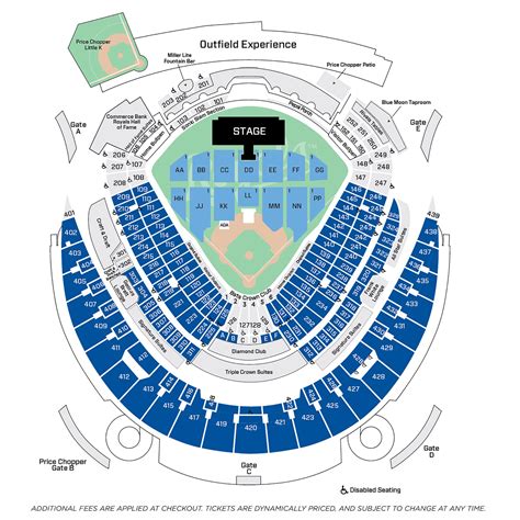 Kauffman Stadium Seating Map Concerts Tutorial Pics Hot Sex Picture