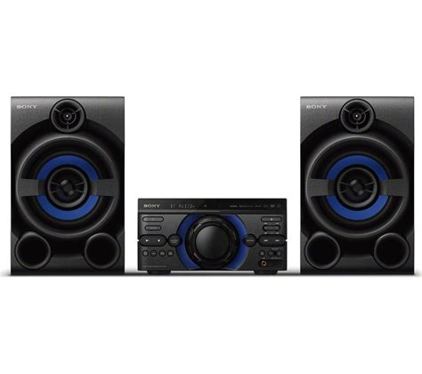 Buy Sony Mhc M20d Bluetooth Traditional Hi Fi System Black Free
