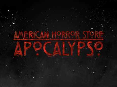 Ahs Apocalypso Text Effect Photoshop Template By Sahin Düzgün On