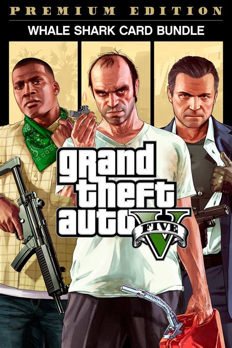 Descargar Lote De Grand Theft Auto V Premium Edition Y Tarjeta Tiburón